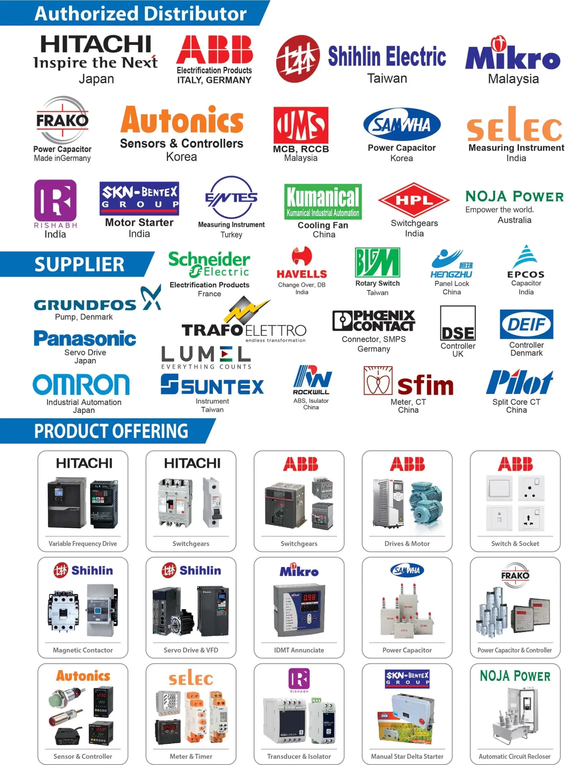 Authorized Brand Logos