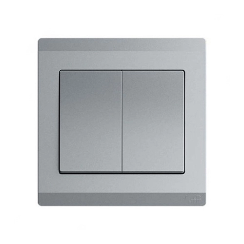ABB Inora 2 Gang 1 Way Switch, 10A