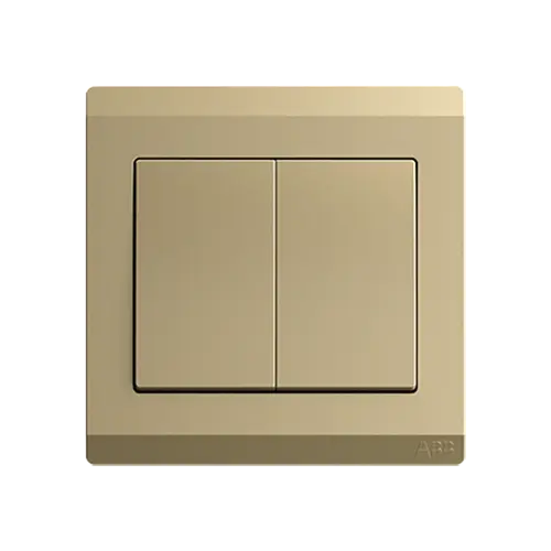 ABB Inora 2 Gang 2 Way Switch, 10A
