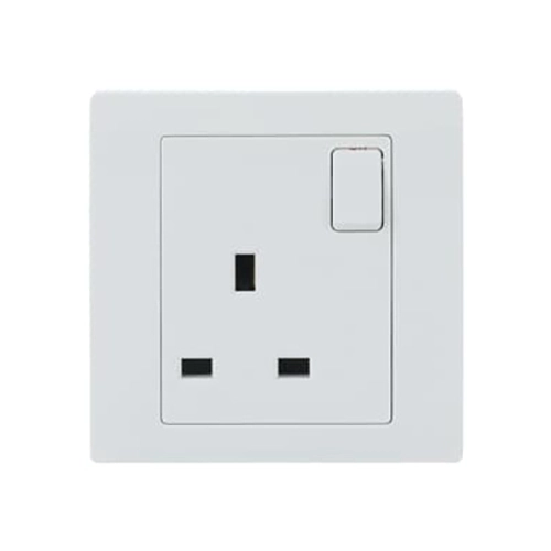 ABB Inora 1 Gang 13A Switched Socket SP