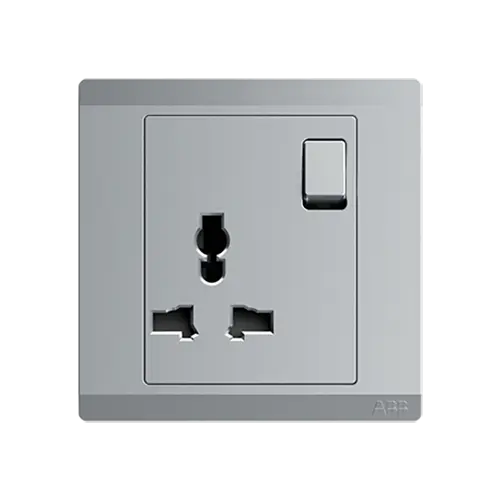 ABB Inora 1 Gang 13A Switched Mult-Socket Outlet