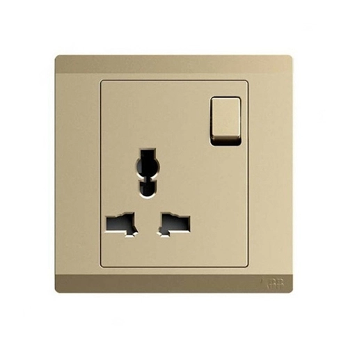 ABB Inora 1 Gang 13A Switched Mult-Socket Outlet