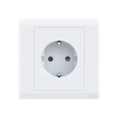ABB Inora 1 Gang 16A Schuko Socket