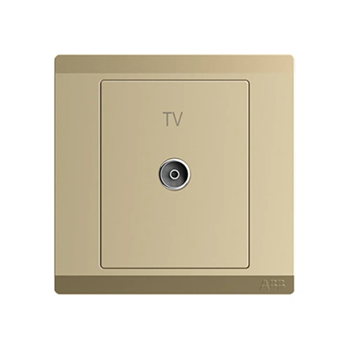ABB Inora 1 Gang TV Outlet