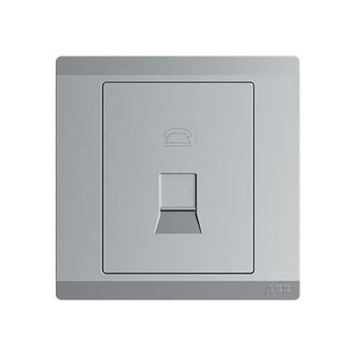ABB Inora 1 Gang Telephone Outlet