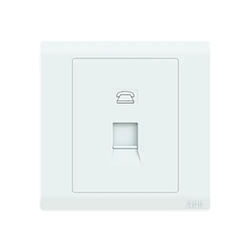 ABB Inora 1 Gang Telephone Outlet
