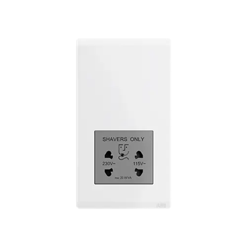 ABB Inora 115-230V Shaver Socket