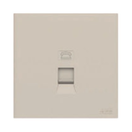 ABB Framia BC321-CH 1 Gang Telephone Outlet (Champagne Gold)