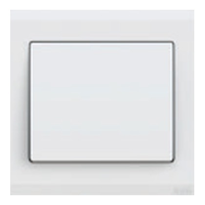 ABB Inora BL101 1 Gang 1 Way Switch, 10A (White)