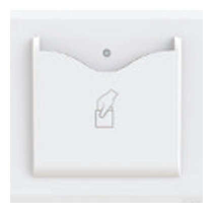 ABB Inora BL402 Electronic Card Switch 16A (White)