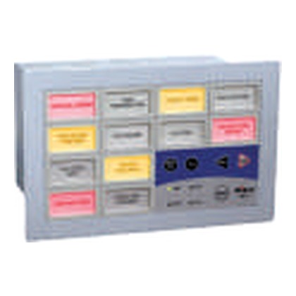Mikro AN112-110-1-A 12-Window Microprocessor Alarm Annunciator Panel (12 Window Annunciator)