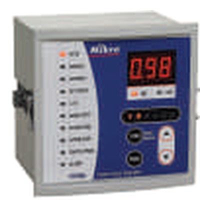 Mikro PFR96-220-50 Compact 6-Stage Automatic Power Factor Regulator (220-240V AC 50Hz) (6 Steps Power Factor Regulator)