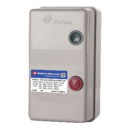 Shihlin MS-P11PBS 5.5 HP (2.6, 4.1, 5.4, 8, 11A) 3-Phase Enclosed DOL Magnetic Starter with Push Button