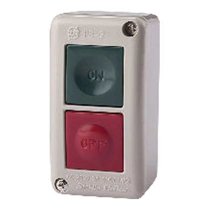 Shihlin PB2 2-Button ON/OFF Control Push Button Station
